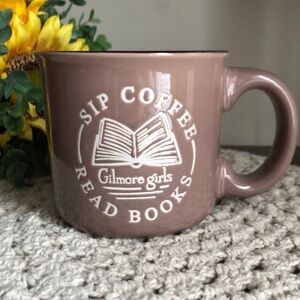 Brown Gilmore Girls Coffee Mug - SIP COFFEE READ BOOKS